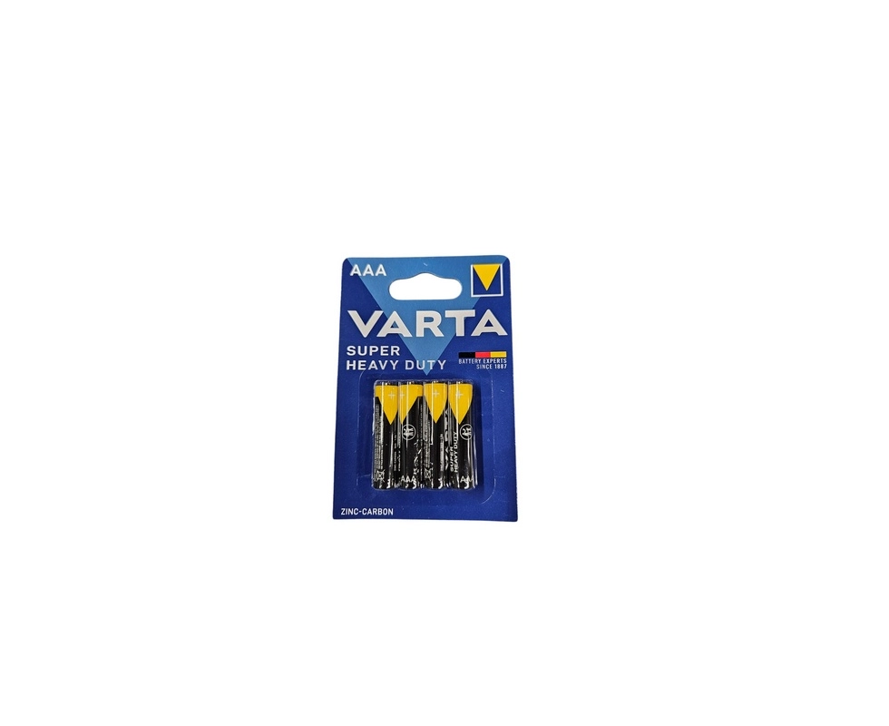 Купить Батарейка VARTA SUPERLIFE R03 AAA B4                                                                
