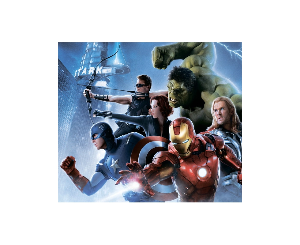 Купить Фотообои Мстители размер 3,10 * 2, 70 Сюжет В332 АРТ-ОБОИ                                           