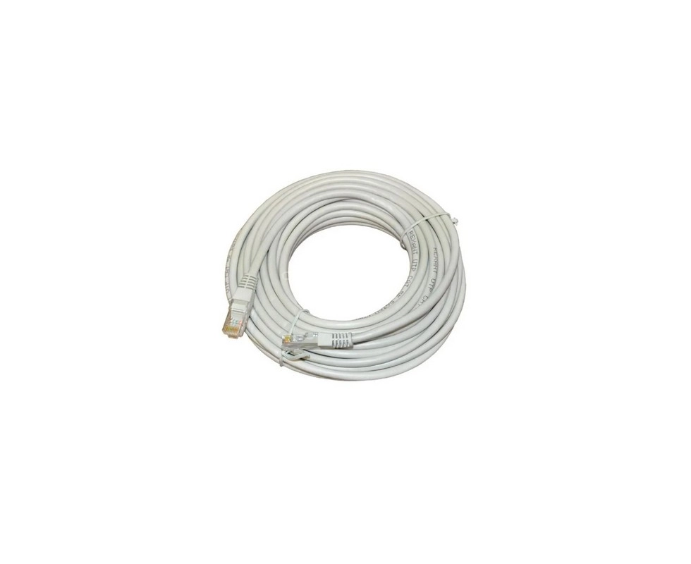 Купить Патч-корд UTP 5e кат. литой 10М серый                                                               