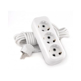 Купить Колодка LUXAR У3-Е 3-местная с заземлением                                                          