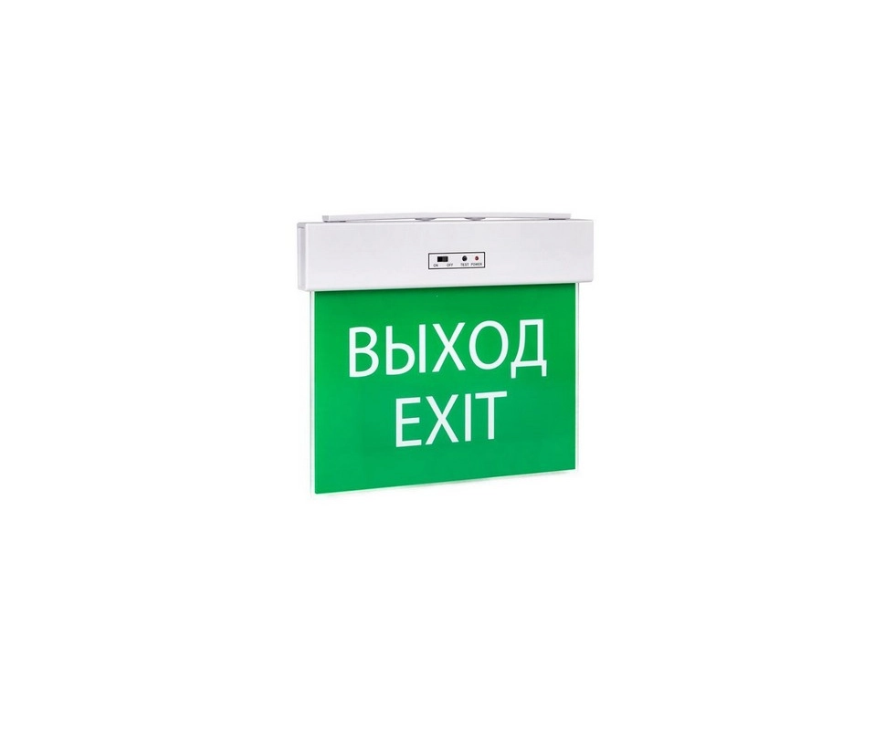 Купить Светильник аварийного освещения EXITplus-101 односторон. LED EKF Proxima                            