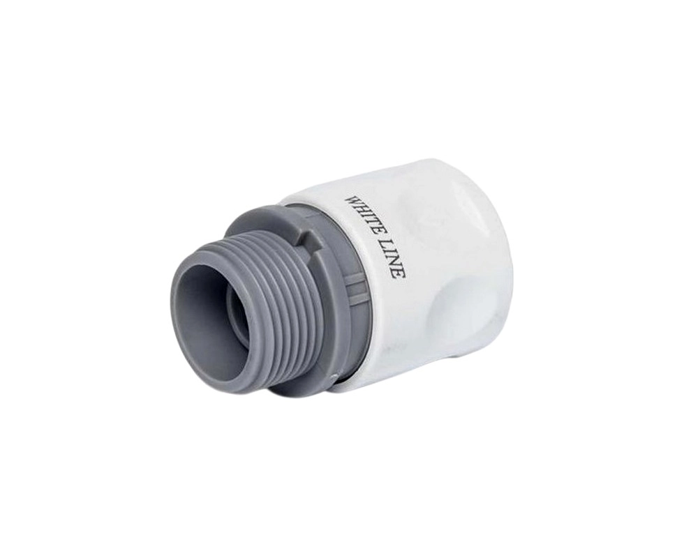 Купить Быстросоединитель с наружной резьбой 3/4'' Bradas White Line Ф26                                     