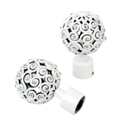 Купить Комплект из 2-х наконечников Тэтис арт. СН-19-214-32 белый пиано, Китай                             