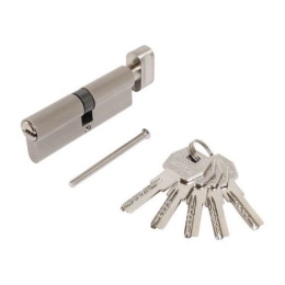 Купить Евроцилиндр с вертушкой Стандарт MAX 90мм матовый никель                                            