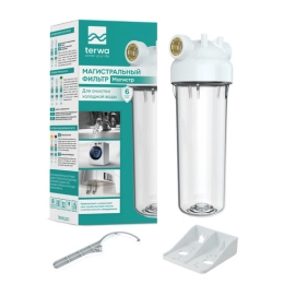 Купить Магистральный фильтр для холодной воды Terwa Магистр+ 10SL 3/4''                                     