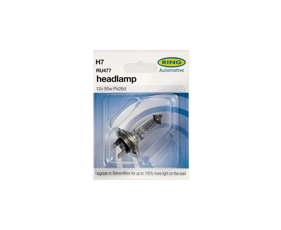 Купить Автолампа 12V 55W H7 PX26d RING                                                                     