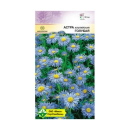 Купить Астра альпийская Голубая 0.1г                                                                       