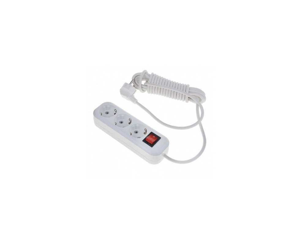 Купить Удлинитель сетевой LUXAR 3SE-16A-05 3 гнезда                                                        