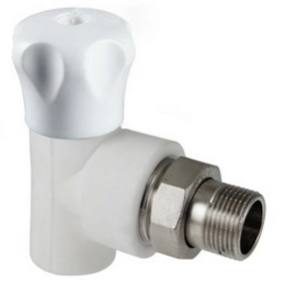 Купить Клапан полипропиленовый для подключения радиатора угловой 25 мм  х 3/4 '' Valtec                     