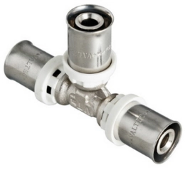 Купить Тройник пресс 20 x 16 x 16 мм Valtec                                                                