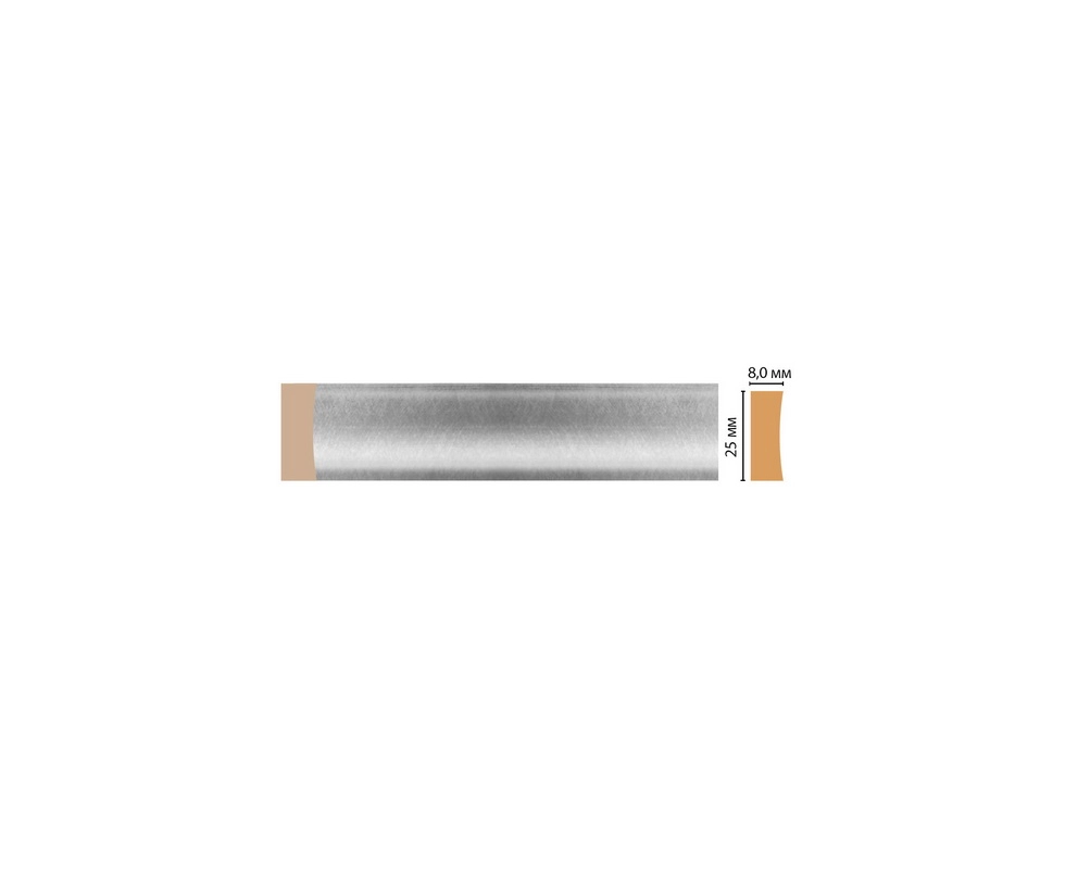Купить Молдинг DECOMASTER D046-375ДМ (25*8*2400мм)                                                         