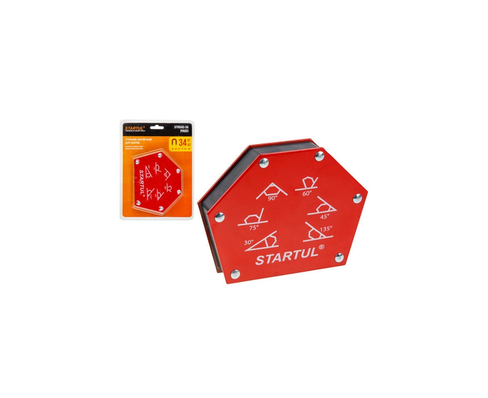 Купить Угольник магнитный для сварки 34кг STARTUL PROFI                                                    
