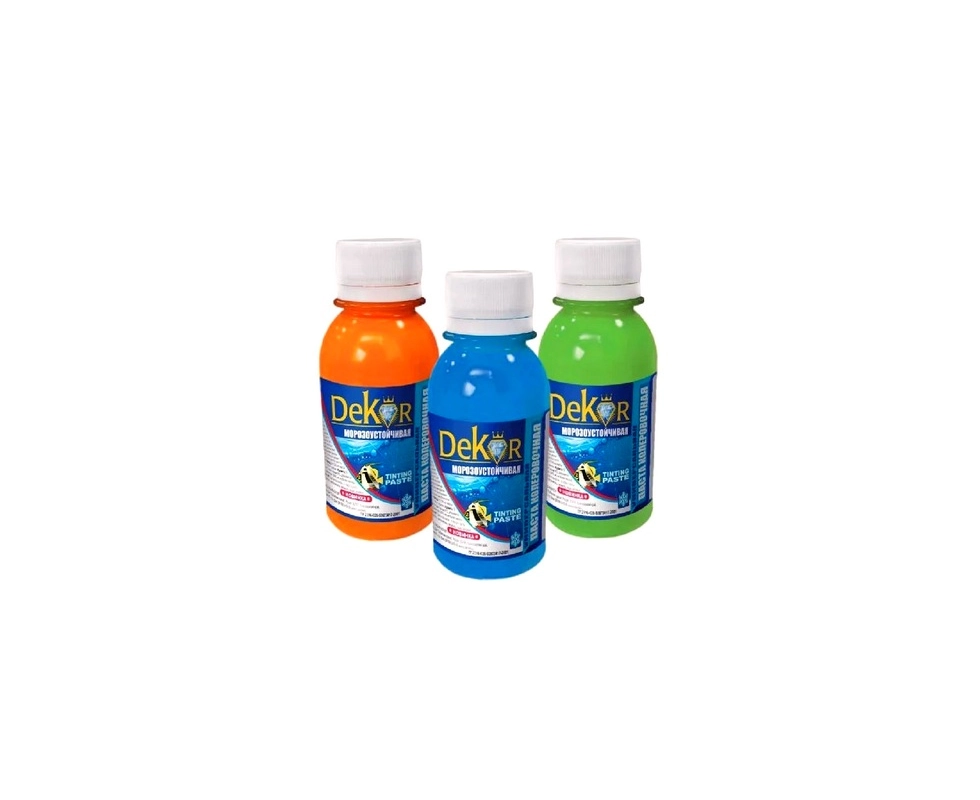 Купить Паста колерная ''DECOR'' 12 шиповник 0,1кг                                                           