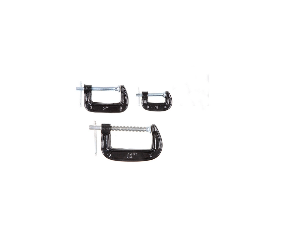 Купить Набор струбцин G образных 25мм 50мм 75мм ВОЛАТ                                                      