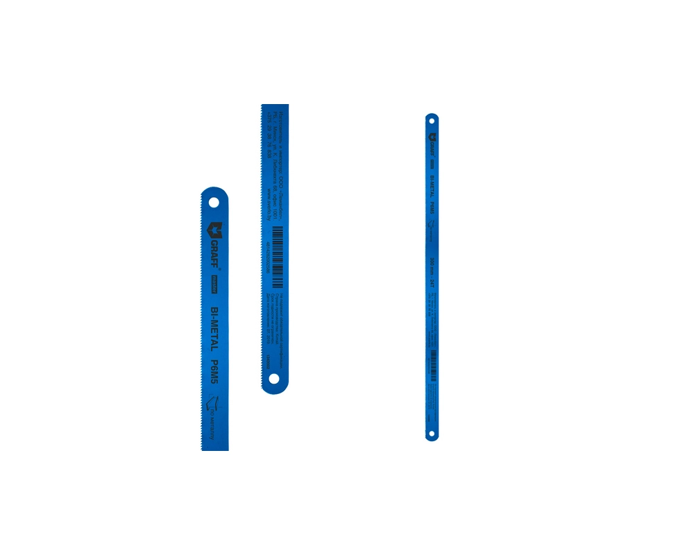 Купить Полотно ножовочное по металлу 300*12,7*0,62мм Bi-metal Expert GRAFF                                 