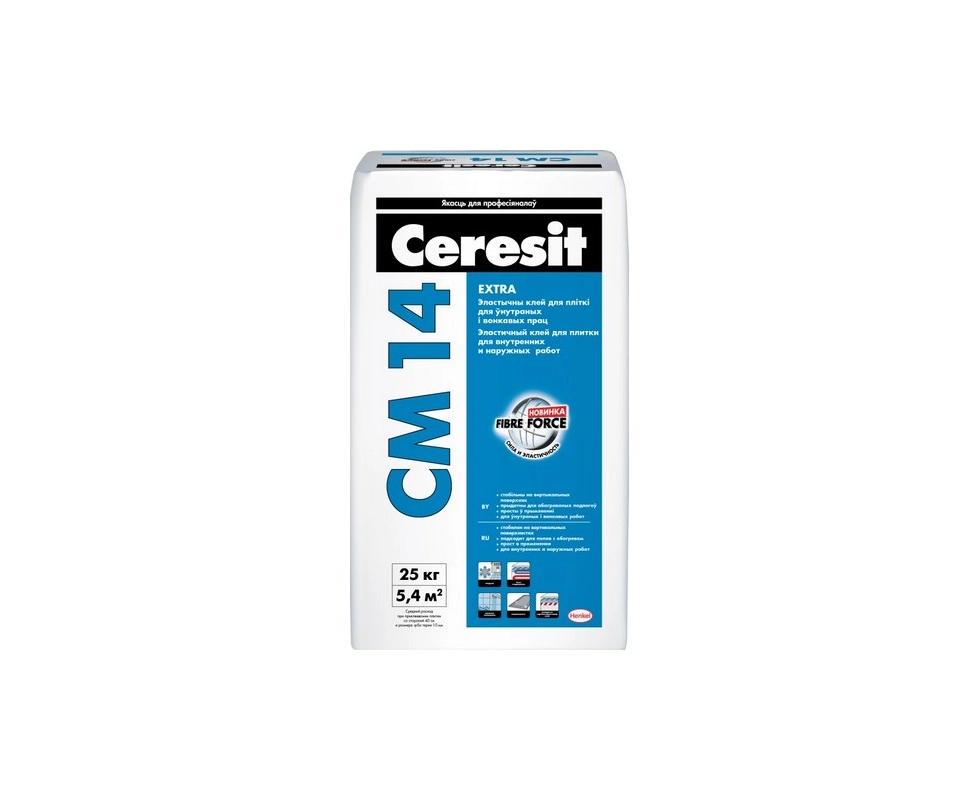 Купить Клей для плитки Ceresit CM14 25кг                                                                   