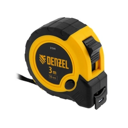 Купить Рулетка 3м*16мм двухкомпонентный корпус Denzel                                                      