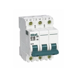 Купить Выключатель автоматический BA101-3P-016A-C DEKraft 11078DEK                                         