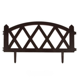 Купить Забор декоративный MODERN 4 терракот артикул 50313                                                 