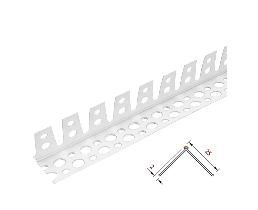 Купить Угол штукатурный арочный Евроугол 2х2500мм Идеал                                                    