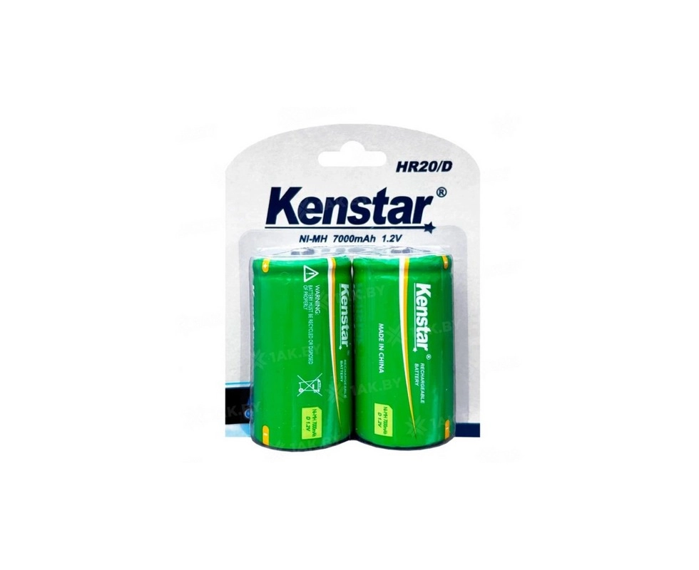 Купить Аккумуляторы никель-металлгидридные KenStar HR20/D Ni-Mh 7000 mAh BL-2                              