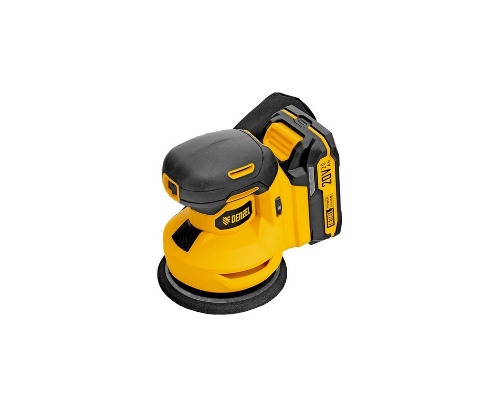 Купить Шлифмашина эксцентриковая аккумуляторная Denzel CROSH-20-125                                        