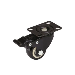 Купить Колесо мебельное усиленное d40 мм поворотная площадка с фиксатором STARFIX                          