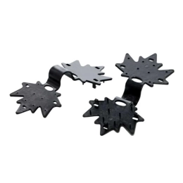 Купить Клипса для пластиковых сеток Кленовый лист в упаковке 20шт ТЕНЬ-18                                  