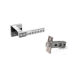 Купить Комплект дверной фурнитуры (ручка Gloria, защелка Apecs 5400)                                       