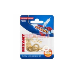 Купить  Наконечник кольцевой REXANT ф8.2мм,1.0-1.5мм2, НК 8-1,0-1,5/DJ431-8B                               