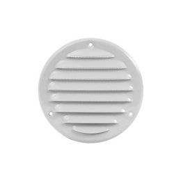 Купить Решетка вентиляционная металлическая ф125мм белая MR125/1                                           