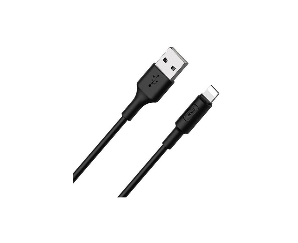 Купить Кабель HOCO X25 USB Lightning черный 1,0 м                                                          