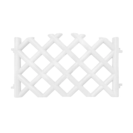 Купить Забор декоративный BAROKKO 5 белый артикул 00052                                                   