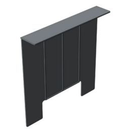 Купить Перегородка-сифон к дождеприёмнику 30*30 пластиковая Gidrolica Point                                