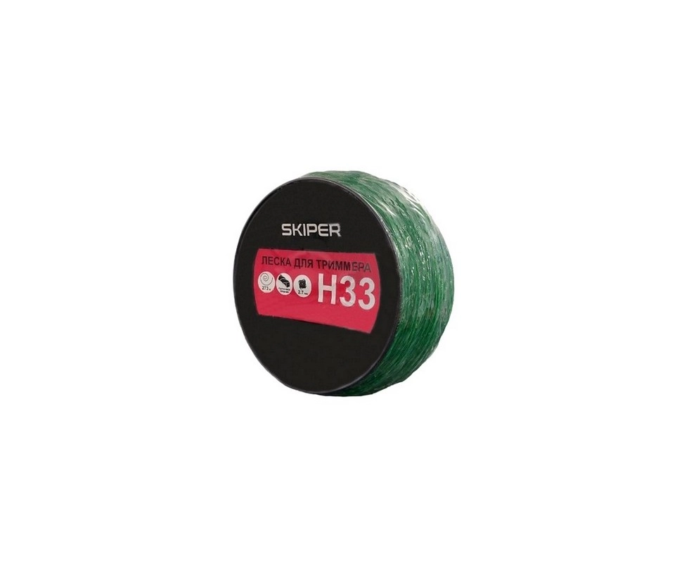 Купить Леска ф 2,7 мм х 273 м крученое сечение SKIPER H33                                                  