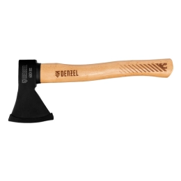 Купить Топор 600г кованый буковое топорище DENZEL                                                          