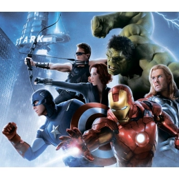 Купить Фотообои Мстители размер 3,10 * 2, 70 Сюжет В332 АРТ-ОБОИ                                           