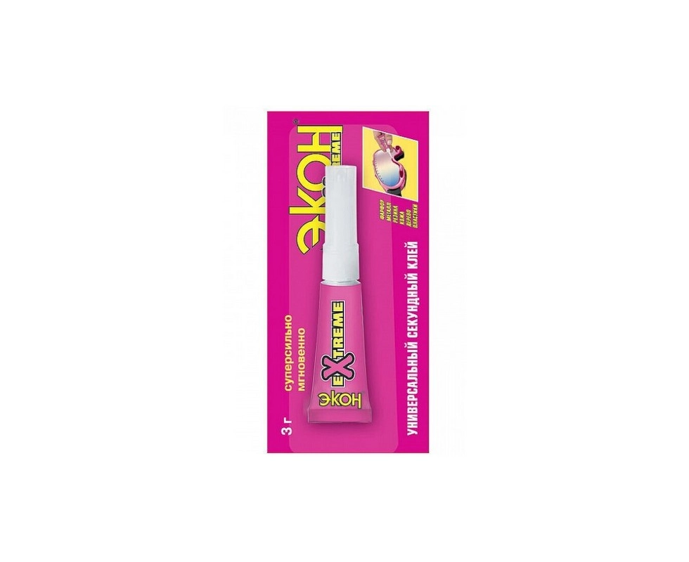 Купить Клей секундный Экон универсальный 3 г Henkel                                                        