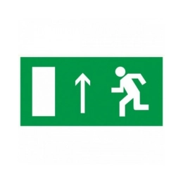 Купить Знак Направление к эвакуационному выходу прямо 200*100мм                                            
