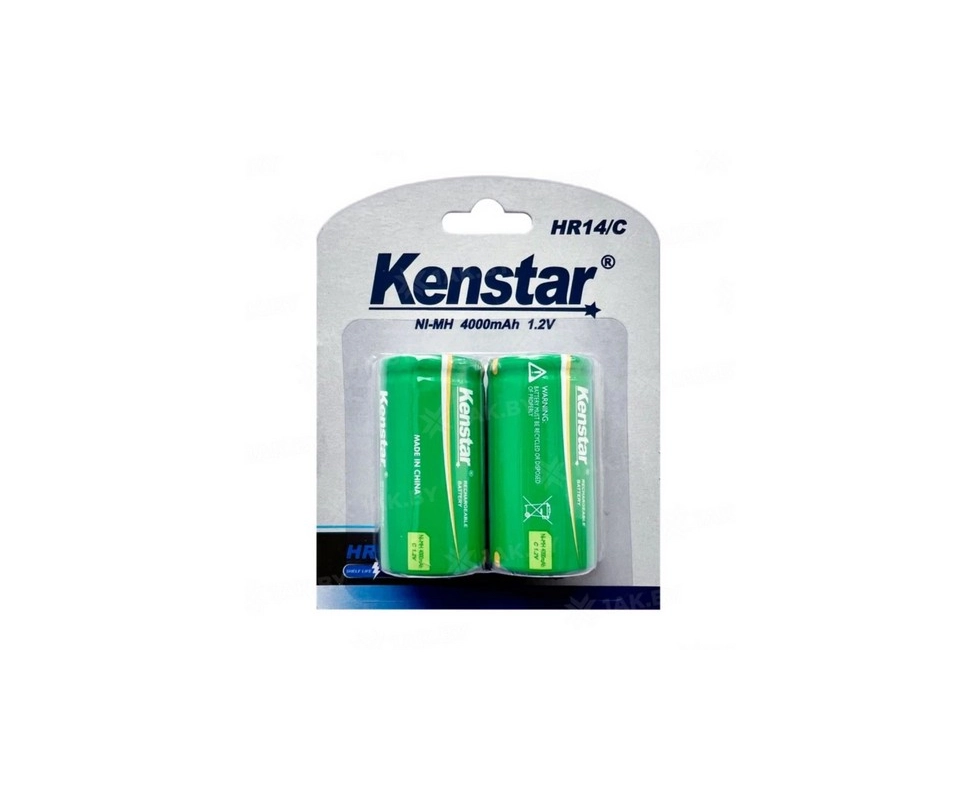 Купить Аккумуляторы никель-металлгидридные KenStar HR14/C Ni-Mh 4000 mAh BL-2                              