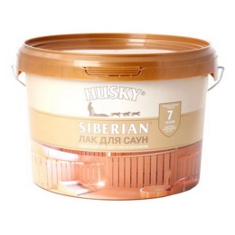 Купить Лак акриловый для саун HUSKY Siberian 2,5л                                                          