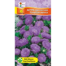 Купить Астра Карликовая Голубая мечта 0,3г                                                                 
