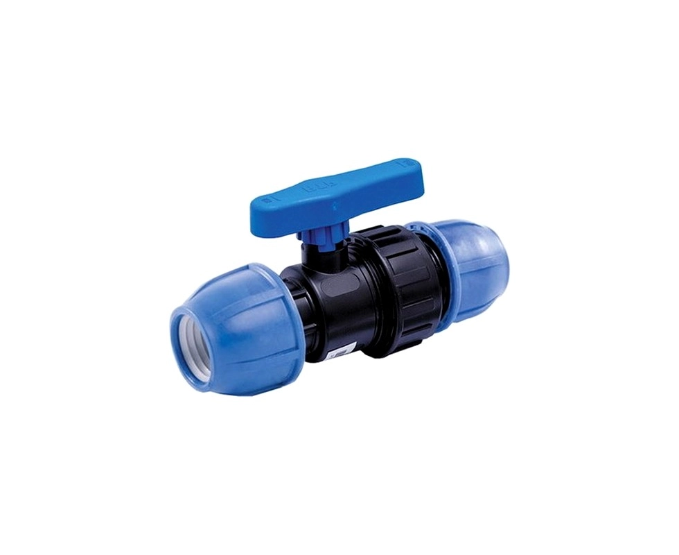 Купить Кран шаровый 20 для ПЭ трубы РосТурПласт                                                            
