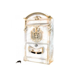 Купить Ящик почтовый 4010 B антик белый 12974                                                             