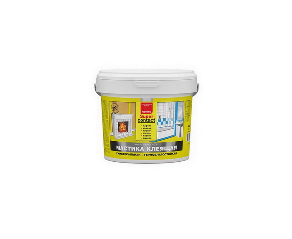 Купить Мастика клеящая для печей Неомид термостойкая 4кг                                                   