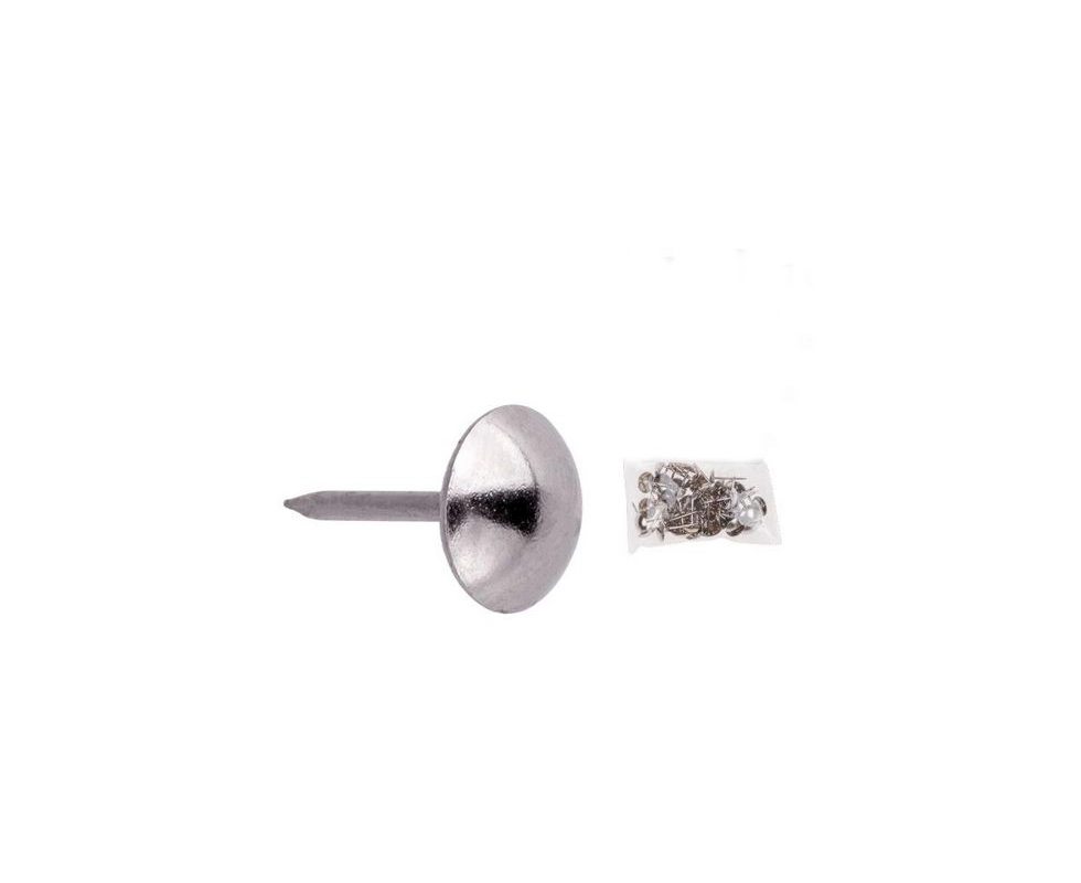 Купить Гвозди декоративные Сфера 9.5мм 1.3х16мм никель упаковка 50шт STARFIX                               