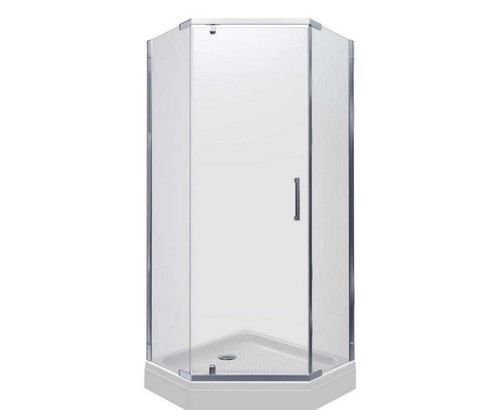Купить Душевая кабина Triton Дека Хром А1 90*90 см                                                         