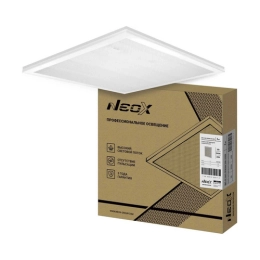 Купить Панель светодиодная универсальная ДВО-02 3665-ПРИЗМА 36Вт 230В 6500К 4020Лм 110Лм/Вт 595х595х19 NEOX