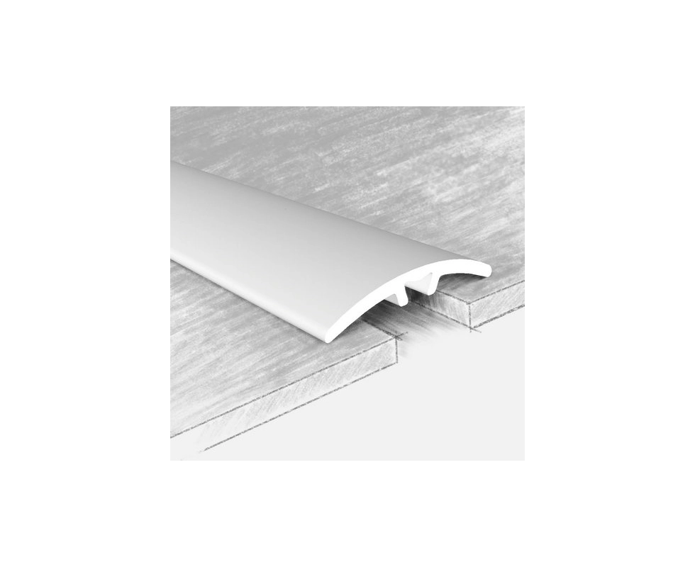 Купить Порог алюминиевый 70 013Н белый 1,35м                                                               