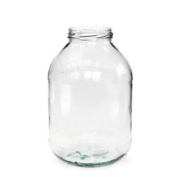 Купить Банка стеклянная винтовая III-2-82-3000 твист                                                       